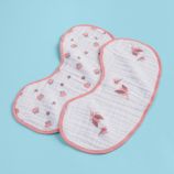 Pink Fairies & Cupcake Burpy Bib Set